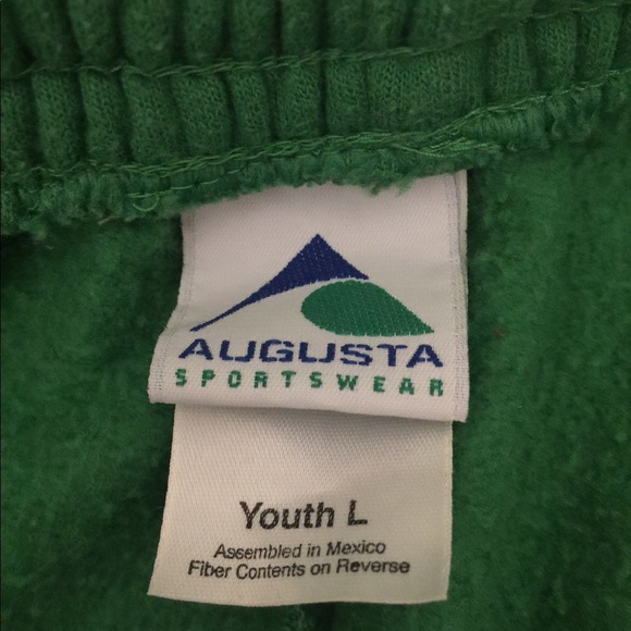 green cuffed sweatpants - Picture 4 of 5